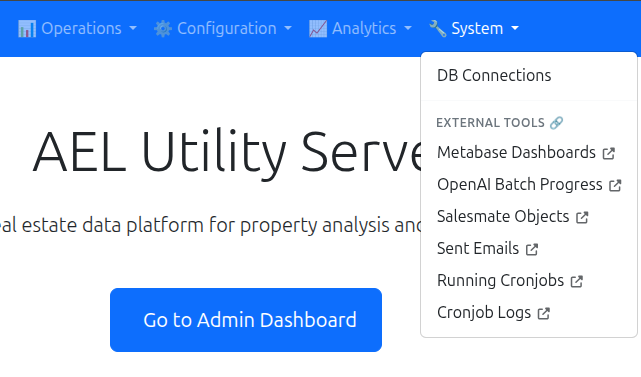 System Control Center - FastAPI/Celery stack with real-time task monitoring