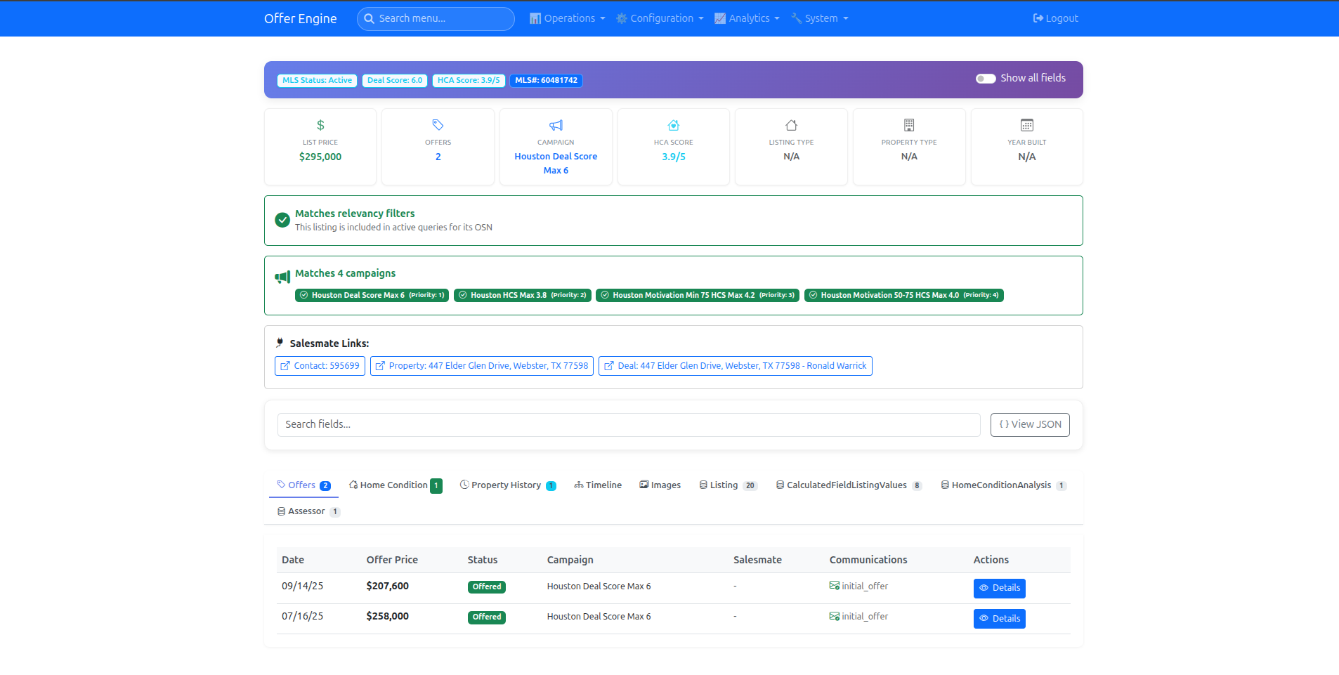 MLS Listing Processing - Raw data transformed into actionable intelligence